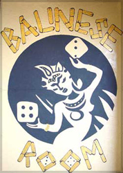 Balinese Logo on the Wall