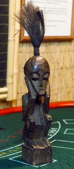 Tiki Statue from the Balinese Room